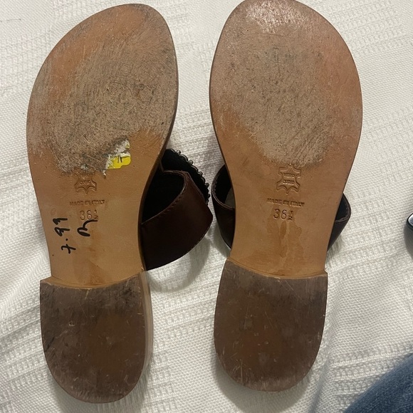 Miss Trish of Capri jeweled sandals made in Italy Size 6 - Picture 10 of 10